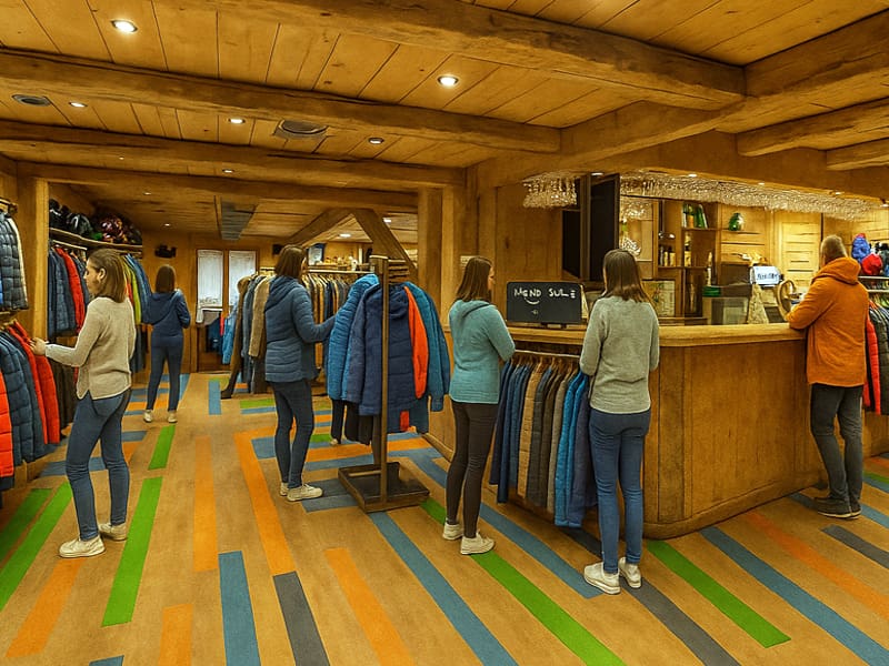 Ski hire shop Ekosport-Rent Bellevue Sport in 12 rue de Bellevue, Les Houches