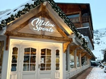 Ski hire shop Milou Sports in Les Deux Alpes, 126, Avenue de la Muzelle