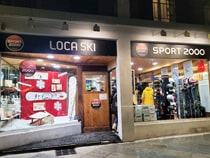 Ski hire shop Loca Ski in Saint Gervais Les Bains, 191 avenue du Mont d'Arbois BP9