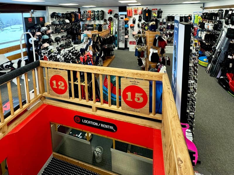 Ski hire shop Marin Sports in 2804 Route de la Cry Cuchet - Pied des Pistes, Combloux