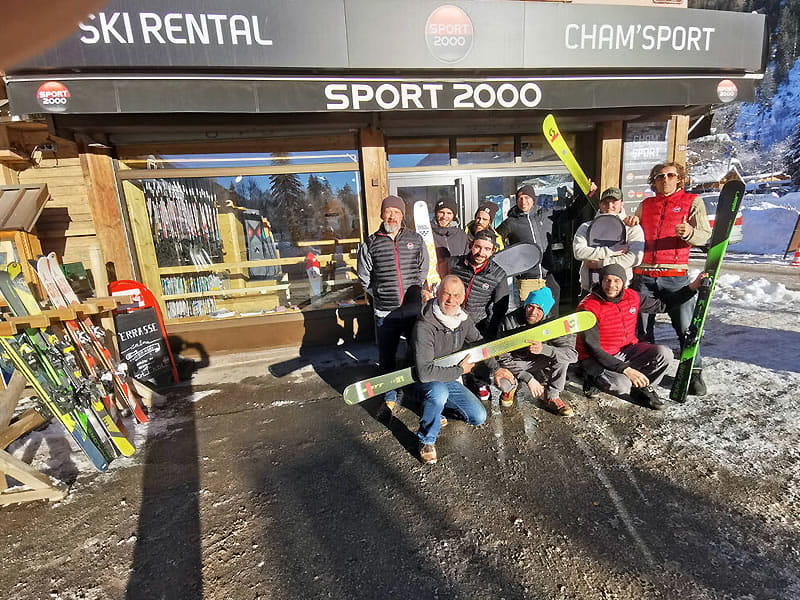 Ski hire shop Cham Sport Montenvers in 319, rue Cachat le Géant, Chamonix