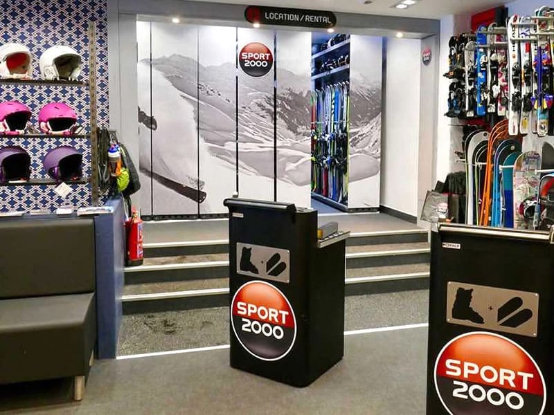 Ski hire shop Chalvin Sports in 36, avenue de la Muzelle, Les Deux Alpes