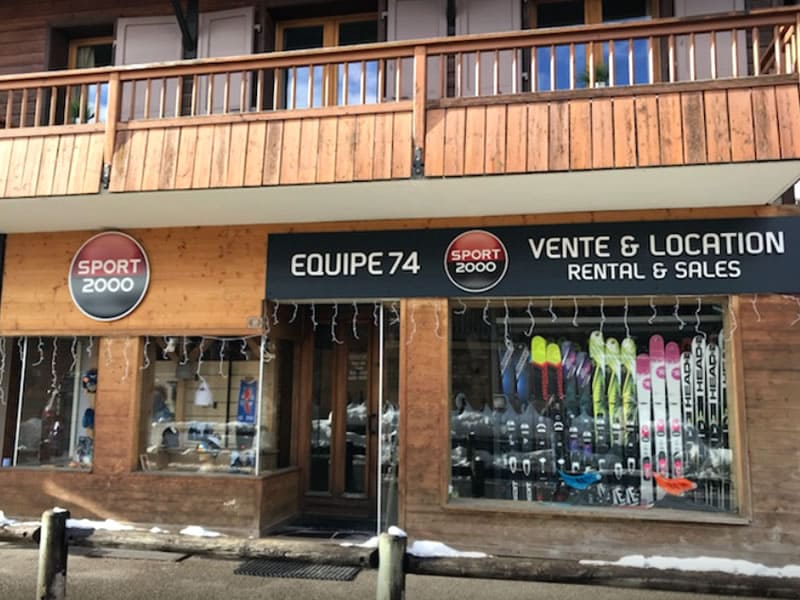 Ski hire shop Équipe 74 in 37, Chemin du Pré Foire [La Colombière], La Clusaz