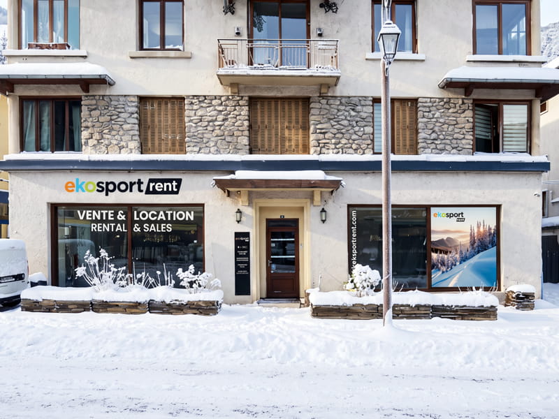 Ski hire shop Ekosport-Rent Alpes Sports in 42 Avenue Maréchal Leclerc, Bourg-Saint-Maurice
