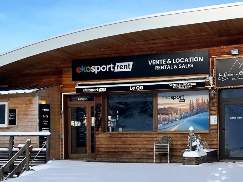 Ski hire shop Ekosport-Rent Le QG in 49 Rue des Gentianes, Chamrousse