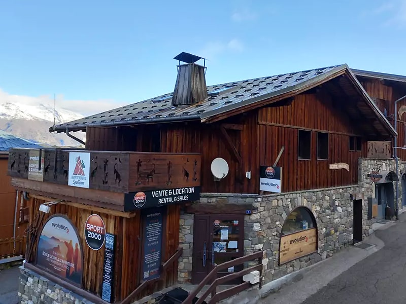 Ski hire shop Ski Shop Montchavin in 5, rue de la Glisse, La Plagne - Montchavin