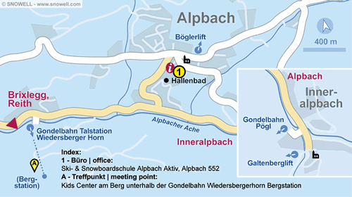 Resort Map Alpbach