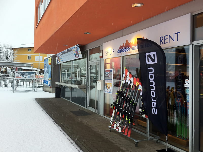 Ski hire shop Skiverleih Abtenau in Au 99 - Talstation Karkogel, Abtenau