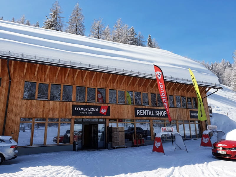 Ski hire shop Tip Top Rentalshop in Axamer Lizum 6, Axams