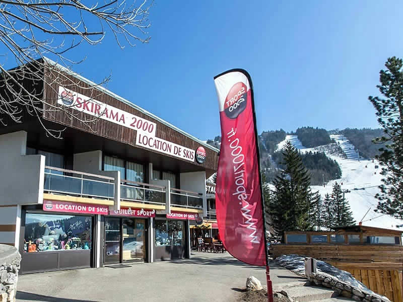 Ski hire shop Guillet Sport - Skirama 2000 in Balcon de Villard/Cote 2000, Villard de Lans - Cote 2000