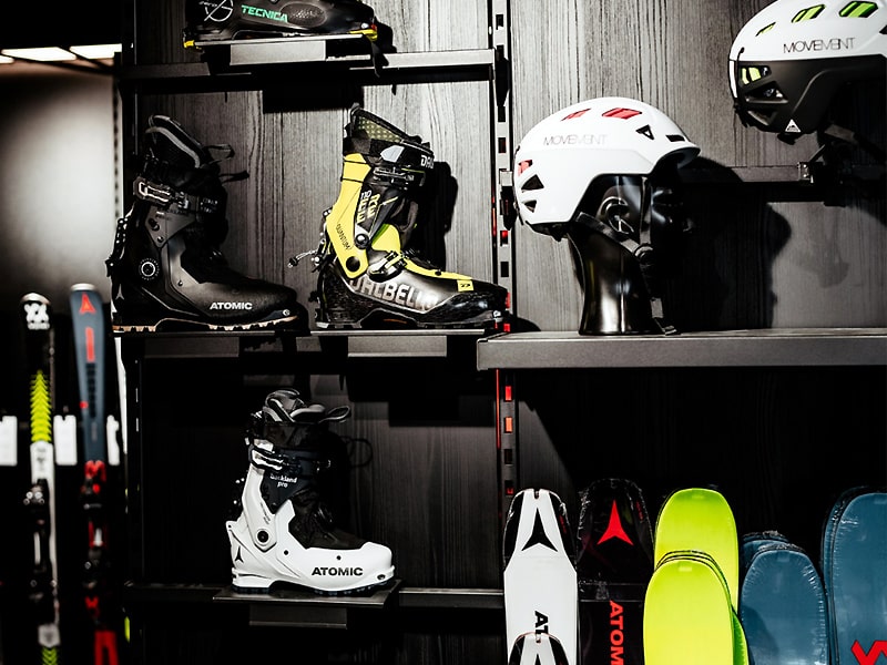 Ski hire shop Schernthaner Sports in Bergstrasse 1, Kleinarl
