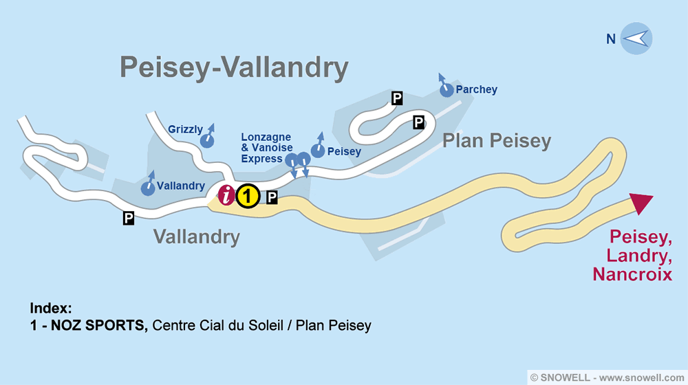 Ski Hire Peisey Vallandry SNOWELL