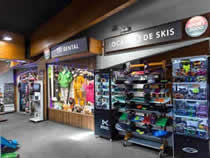 Ski hire shop Top Sports in Val Thorens, Centre Commercial de Caron