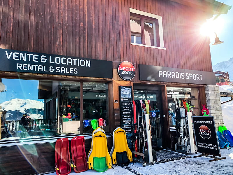 Ski hire shop Berard Skishop in Centre Commercial de Vallandry, Peisey Vallandry