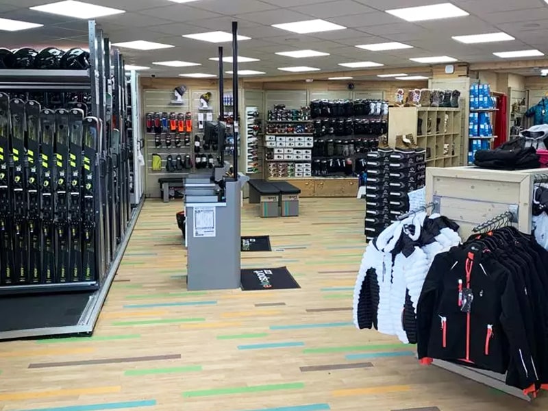 Ski hire shop Ekosport-Rent Les Bergers in Centre Commercial des Bergers, Alpe d’Huez