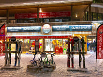 Ski hire shop Olivier Sports in Alpe d’Huez, Centre commercial des Bergers