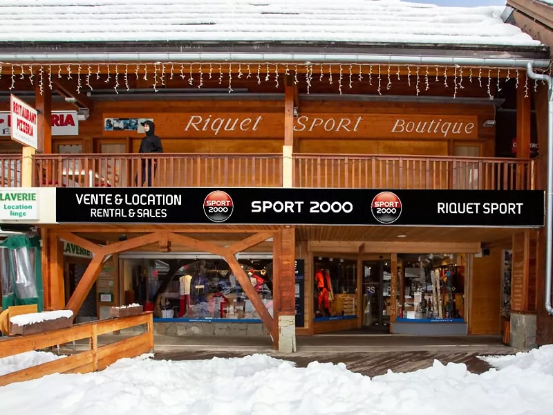 Ski hire shop Riquet Sport Prelong in Centre Commercial Pré Long, 1 Rte de Pré-Long - La Salle-les-Alpes, Serre Chevalier Villeneuve