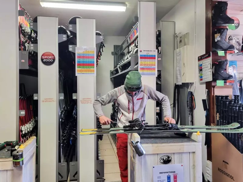 Ski hire shop Snow Flex in Chalet Camille B -  60 Chemin des Petites Anglaises, Valmeinier 1800