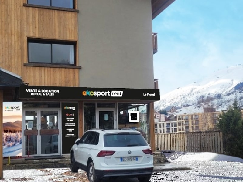 Ski hire shop Le Floral Ekosport rent in Chalet Le Floral, La Toussuire