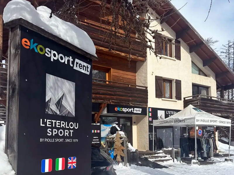 Ski hire shop Ekosport-Rent L'Eterlou Sport in Cr Georges Rohner, Vars