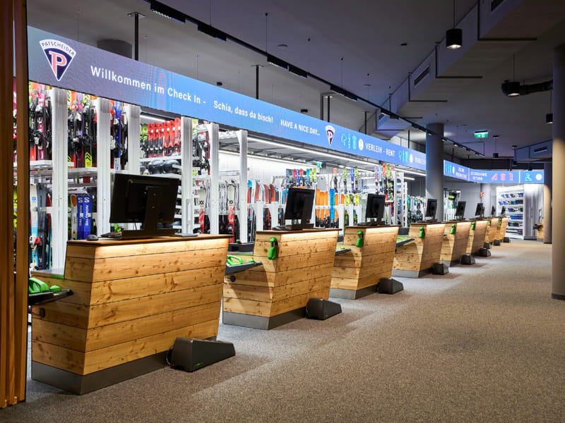 Ski hire shop Check In Patscheider Sport in Dorfbahnstraße 75 - Komperdellbahn Talstation, Serfaus