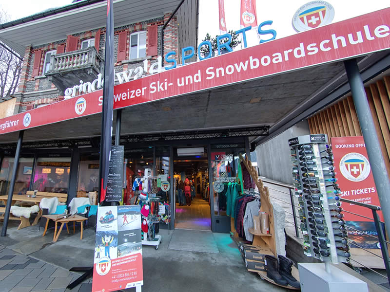 Ski hire shop Outdoor in Dorfstrasse 103, Grindelwald