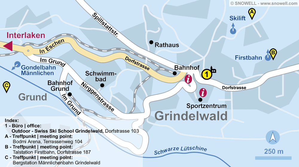 Outdoor - Swiss Ski School Grindelwald in Grindelwald, Dorfstrasse 103