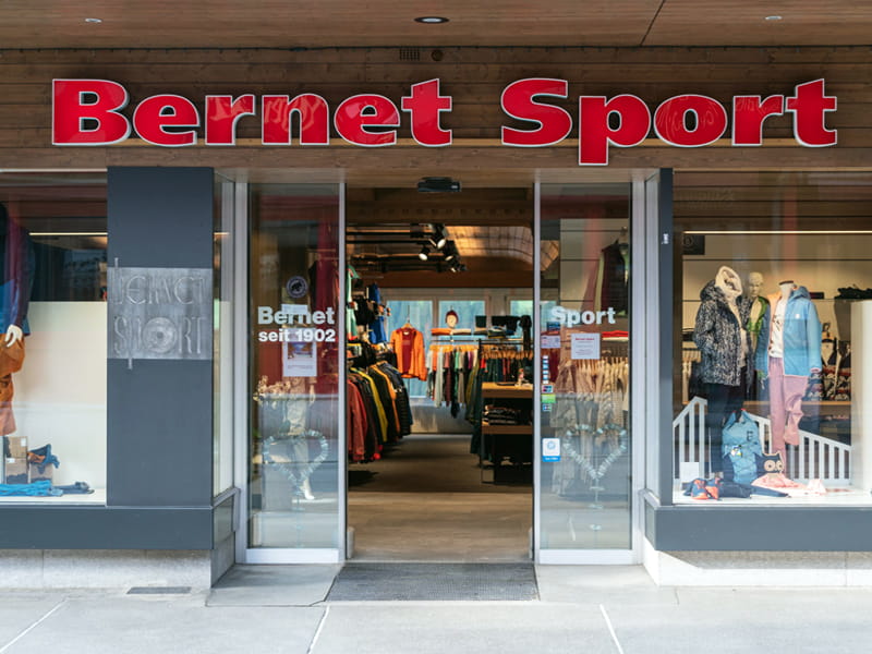 Ski hire shop Bernet Sport in Dorfstrasse 128, Grindelwald