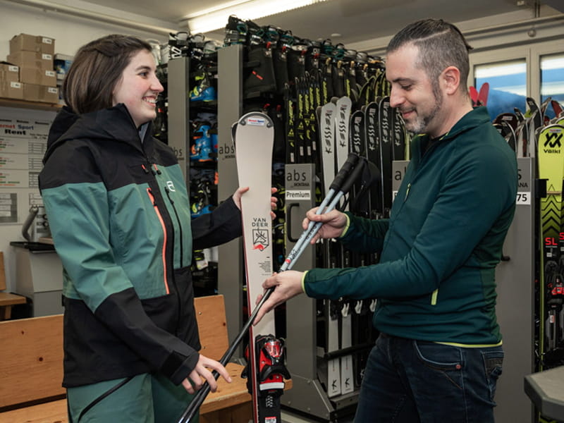 Ski hire shop Bernet Sport in Dorfstrasse 128, Grindelwald