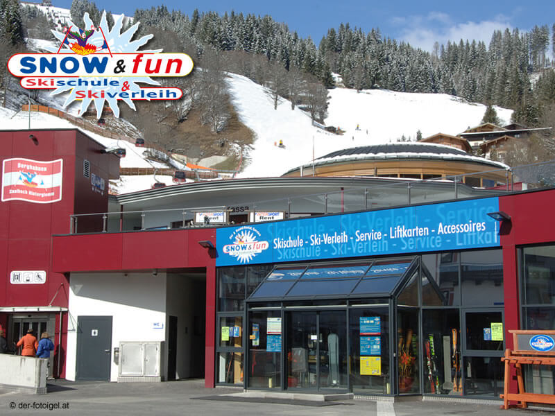 Ski hire shop Snow & Fun in Dorfstrasse 204, Hinterglemm