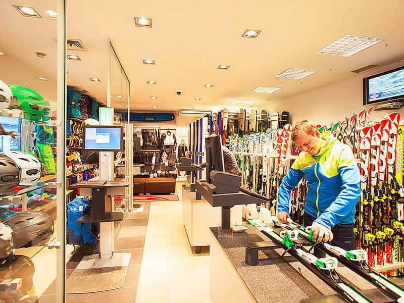 Ski hire shop SPORT 2000 Rentalcenter in Dorfstrasse 301, Hinterglemm