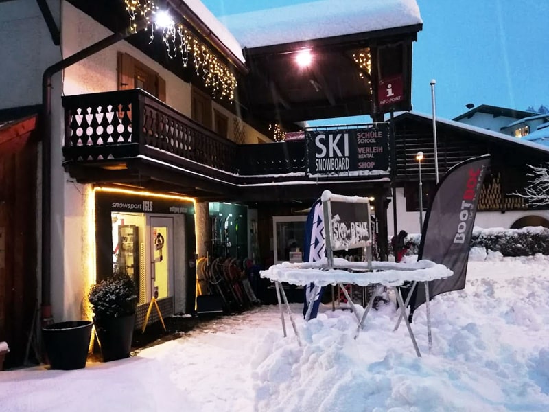 Ski hire shop Snowsport Igls in Eichlerstrasse 16, Innsbruck - Igls