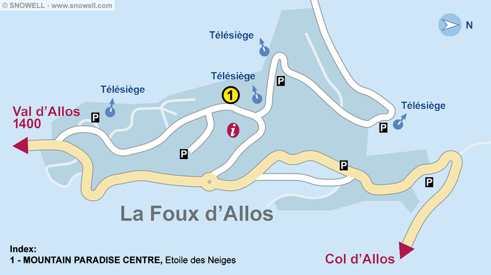 Ski Hire La Foux d’Allos | SNOWELL