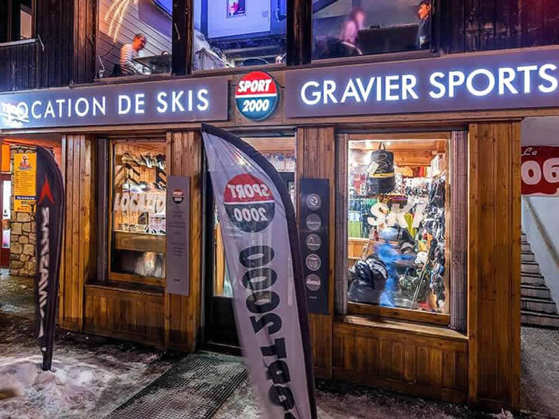Ski hire shop Mountain Paradise Centre in Etoile des neiges, La Foux d’Allos