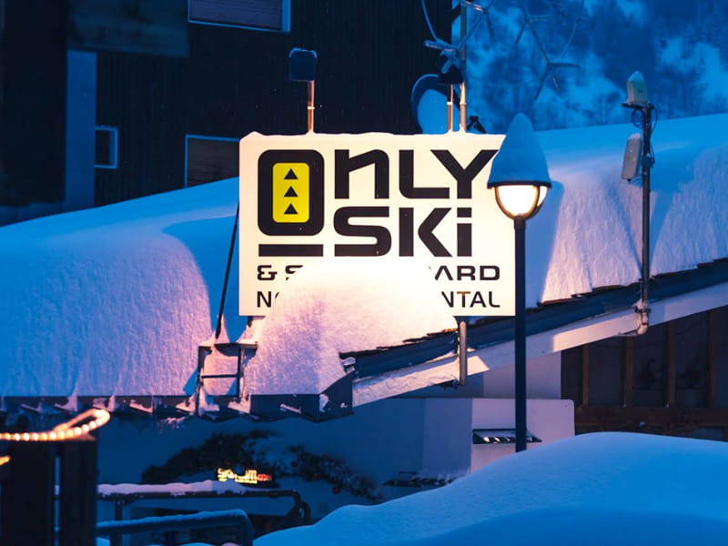 Ski hire shop Only Ski & Snowboard in Fraz. Entreves 122 (Planibel Hotel), La Thuile