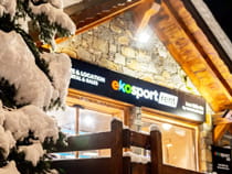 Ski hire shop Ekosport-Rent Loc Skis Oz in Oz en Oisans, Front de Neige