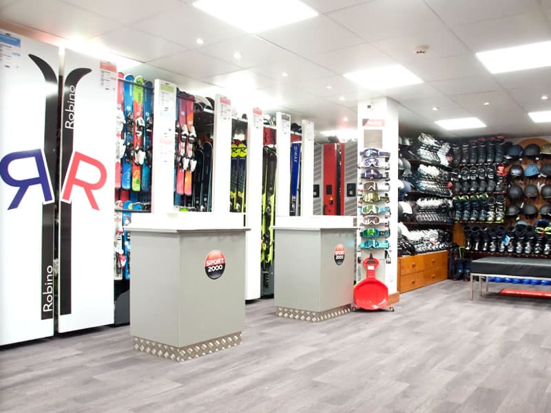 Ski hire shop Robino 3R in Galerie Mercure, La Plagne - Centre
