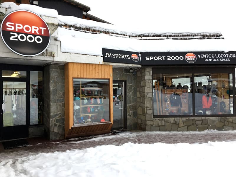 Ski hire shop JM Sports in Grande place - BP 31, Les Deux Alpes 1800