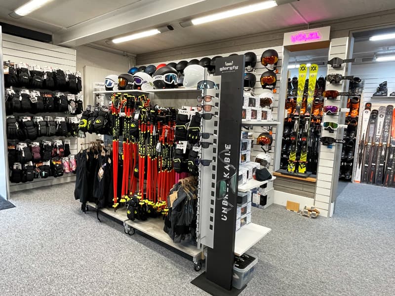 Ski hire shop Skiservice Center in Hauptstrasse 15 (Ortsgrenze Wildhaus), Unterwasser