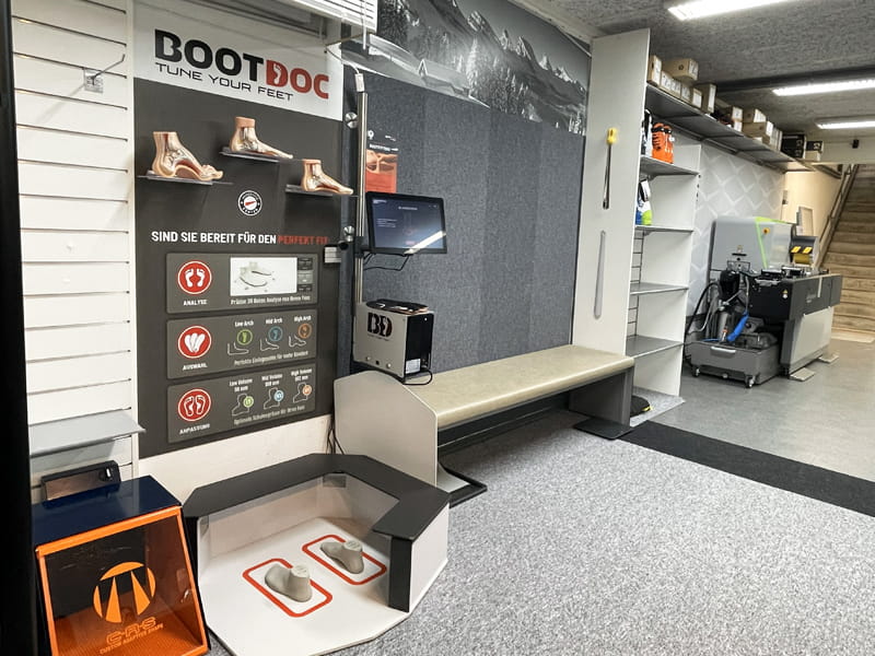 Ski hire shop Skiservice Center in Hauptstrasse 15 (Ortsgrenze Wildhaus), Unterwasser