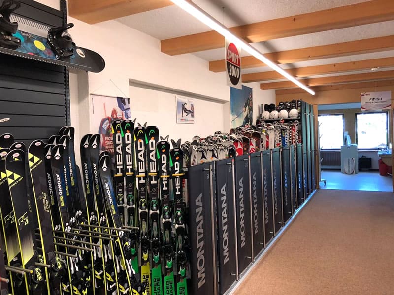 Ski hire shop SPORT 2000 Sportcenter Knitel in HNr. 54, Warth