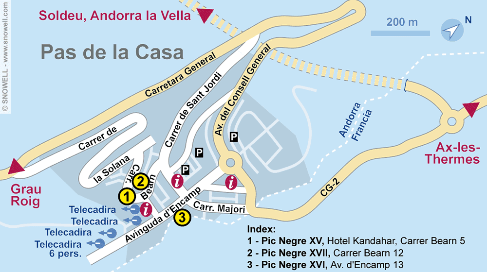 Ski Hire Pas de la Casa SNOWELL