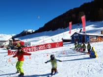 Kids ski group lessons Top Secret Ski- und Snowboardschule Davos