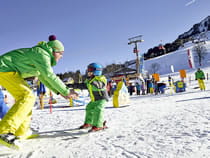 Children's ski lesson Kinder Skischule Söll-Hochsöll Embacher