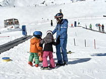 Groupe ski lesson children Skischule Sölden Hochsölden