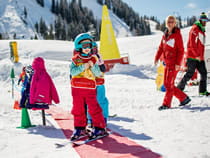 Ski lesson for children Lofinos Kinderland Herbst Skischule Lofer