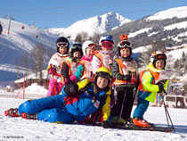 Groupe ski lesson children Snow & Fun Hinterglemm