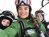 Ski lesson for kids Skischule A-Z