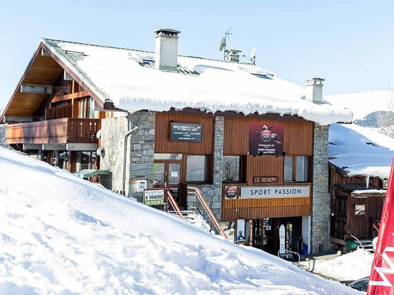 Ski hire shop Sport Passion 73 in Immeuble Genepy Montalbert, La Plagne - Montalbert