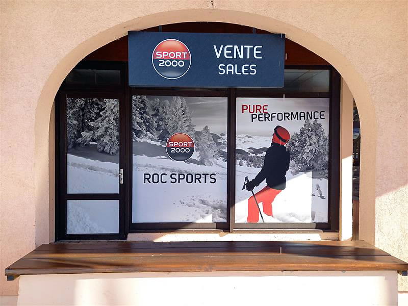 Ski hire shop Roc Sports in Immeuble l'Argousier - Les Fontanettes, Les Menuires